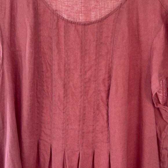 J. Jill Rose Linen Dress - Picture 3 of 10